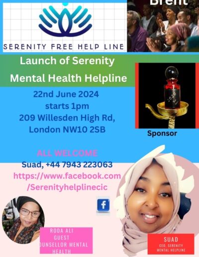 Serenity Mental Health helpline